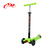 Fornecimento direto da fábrica Crianças 3 rodas Chute Scooter baixo preço / Push top pro Scooter Crianças Novo Modelo / Ampliar Pedal Barato Crianças Scooter